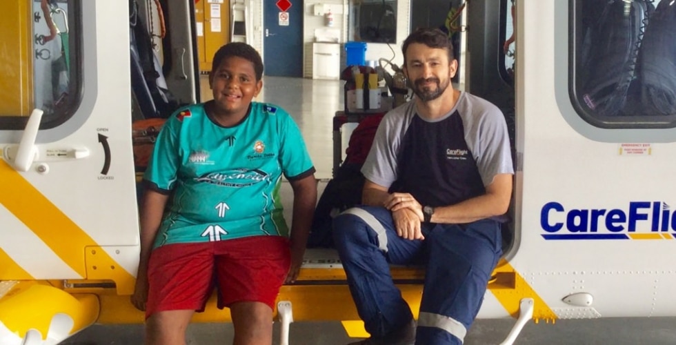 Kalan thank you letter to CareFlight