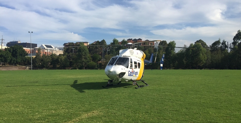 Man critical after gas bottle explosion CareFlight