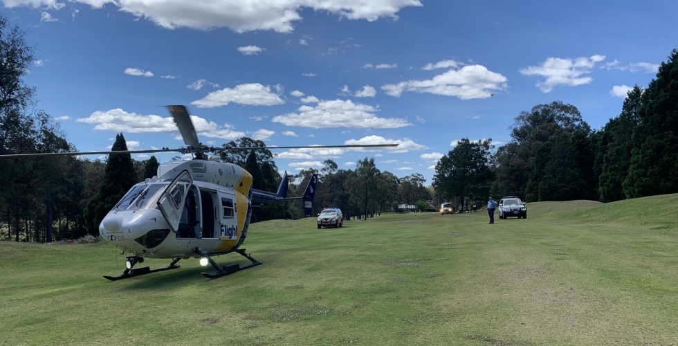 Woman injured in car crash in Blue Mountains CareFlight Woman injured in car crash in Blue Mountains CareFlight