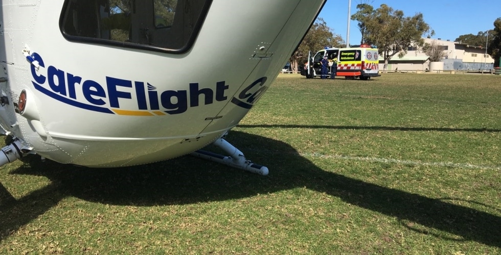 CareFlight in backtoback missions in Central Coast and Western Sydney