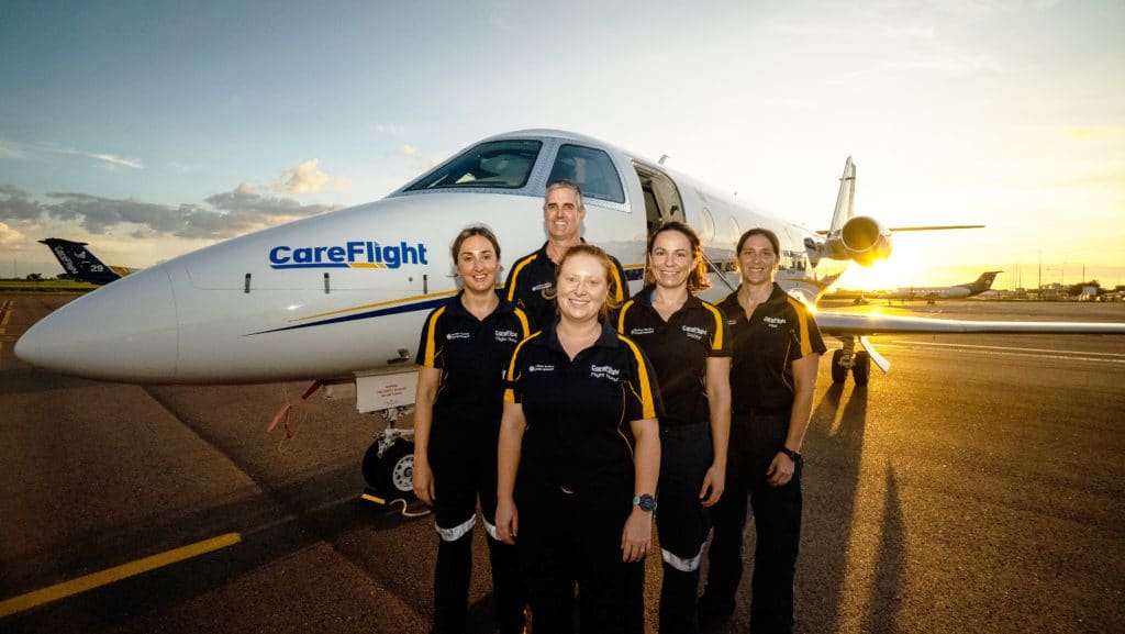 CareFlight careers team G150 jet