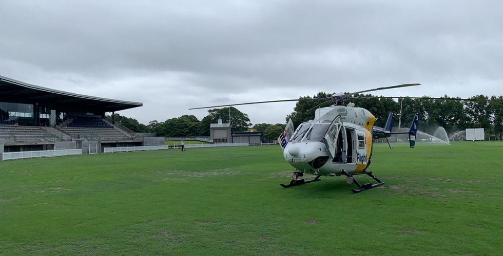 Man in serious condition after boat engine explosion CareFlight