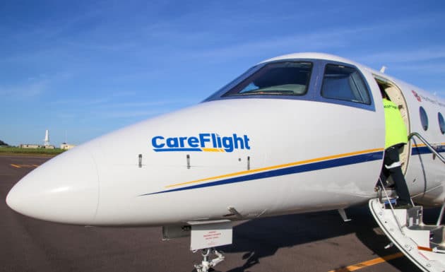 CareFlight’s G150 jet