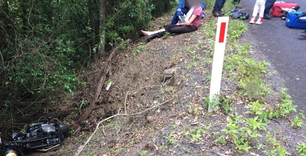 Motorcyclist Flown To Hospital After Crash At Gunderman Careflight