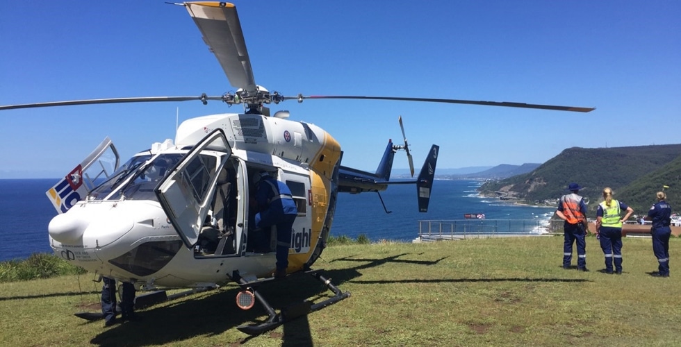 Motorcyclist Airlifted After Collision - CareFlight