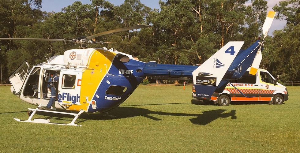 Boy Airlifted With Back Injury After Fall - CareFlight