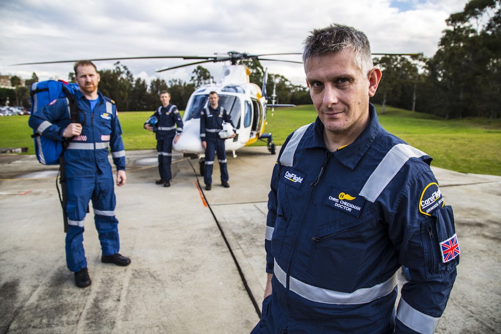 From fledgling registrar to flying high with CareFlight