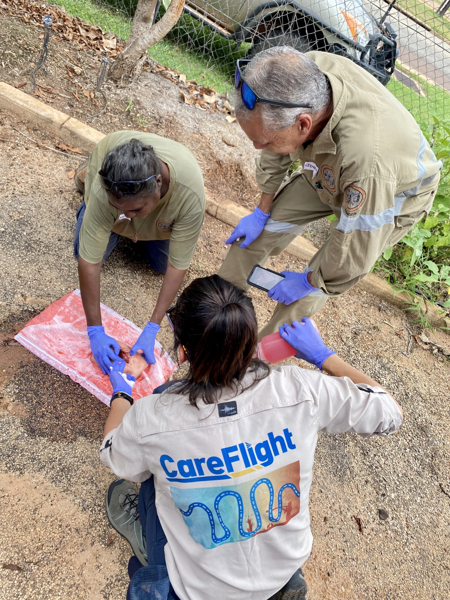 CareFlight's remote trauma course - CareFlight
