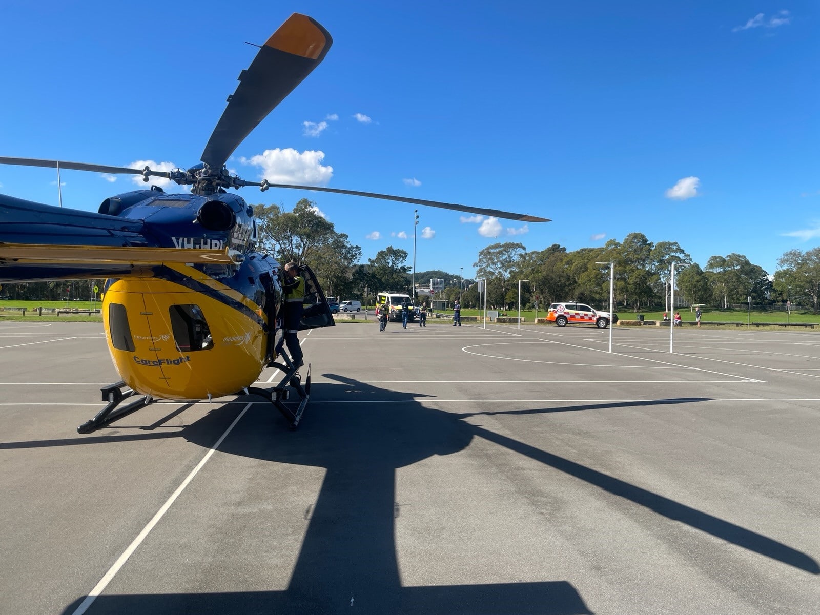 Boy hit by car in West Gosford CareFlight