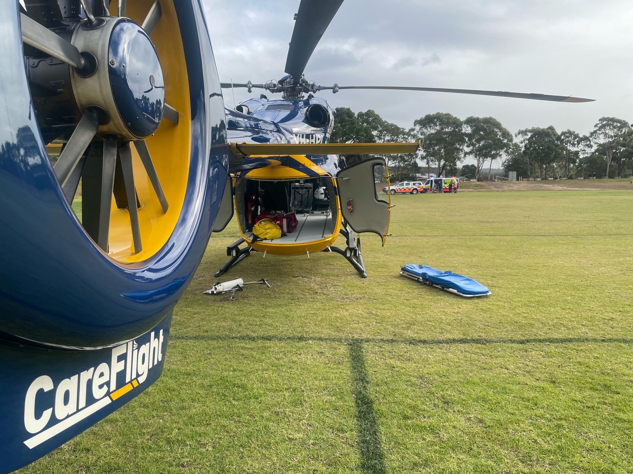 Motorcyclist Airlifted To Hospital After High Speed Crash At Kariong