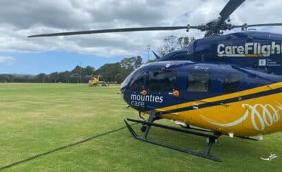 Woman airlifted to hospital after car crash – Central Coast