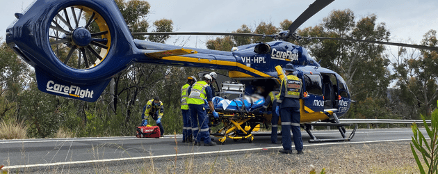 Mt Tomah Accident CareFlight Helicopter and Crew