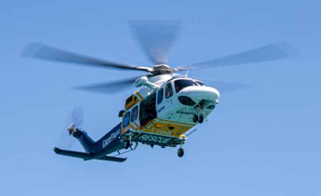 Mounties Care CareFlight Helicopter Rapid Response Service - CareFlight