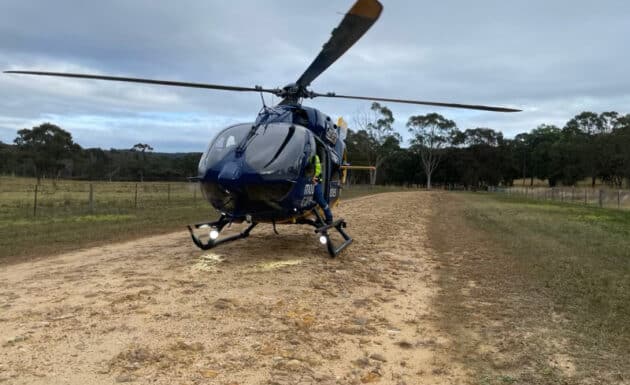 Mounties Care CareFlight Helicopter Rapid Response Service - CareFlight